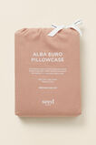 Alba Euro Pillowcase  Chalk Pink  hi-res