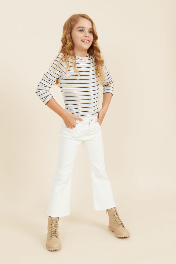 Denim Culotte  Cream Wash  hi-res