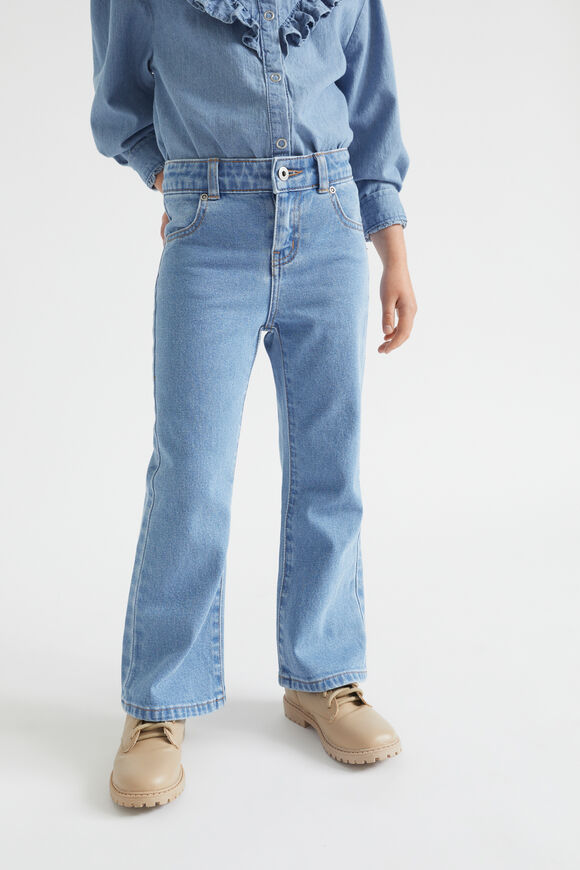 Denim Culotte  Mid Classic  hi-res