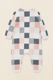 Knit Patchwork Jumpsuit  Multi  hi-res