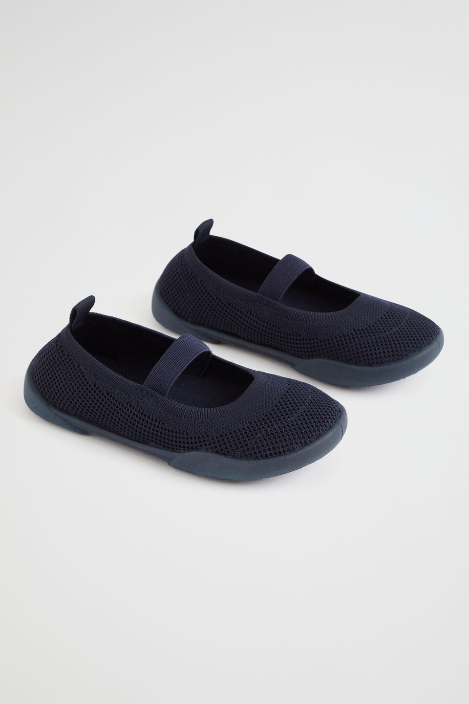 Mesh Ballet Trainer  Navy