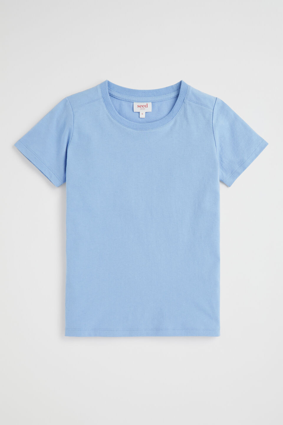 Core Basic Tee  Blue Iris