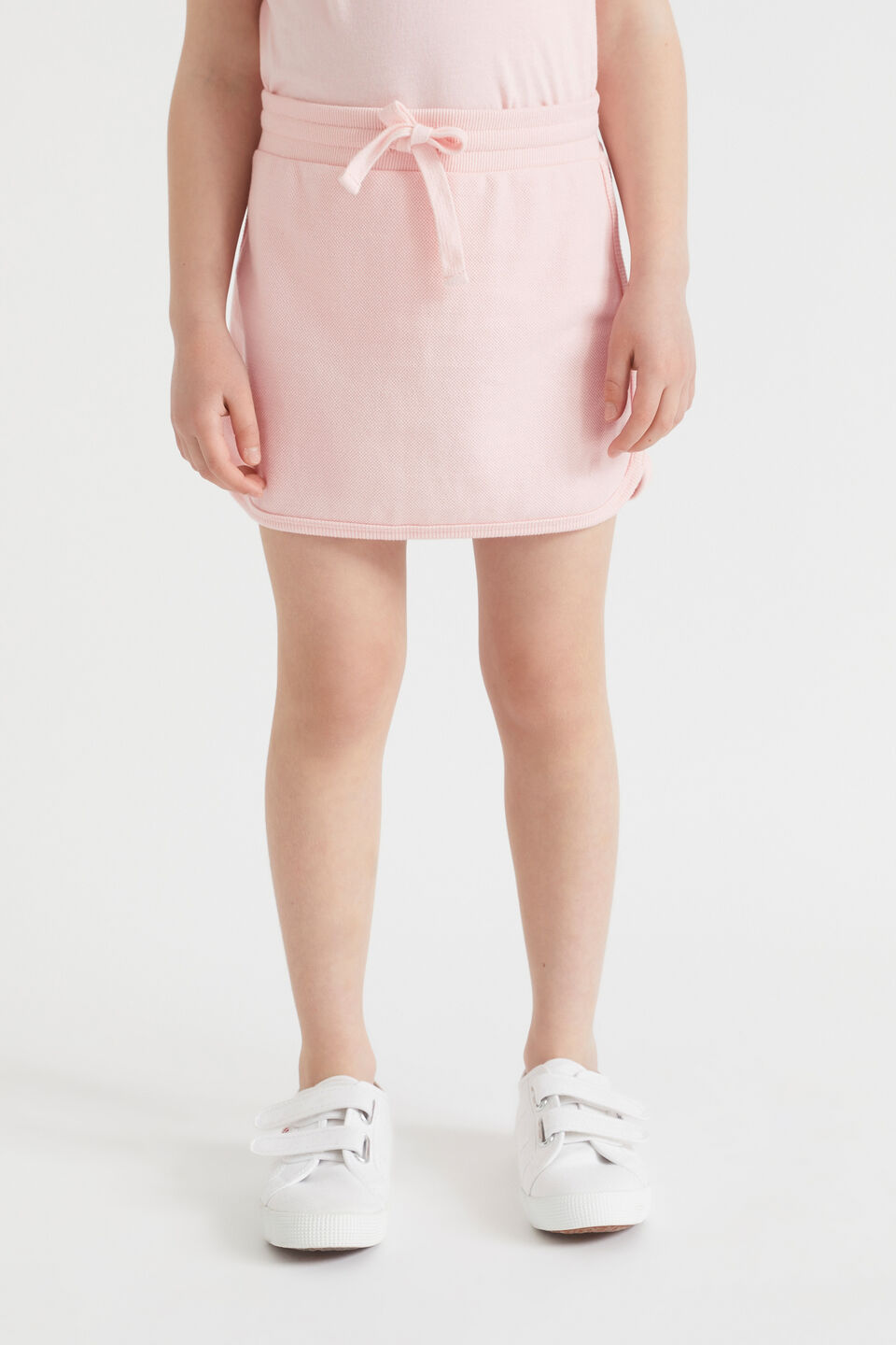 Core Pique Skirt  Dusty Rose