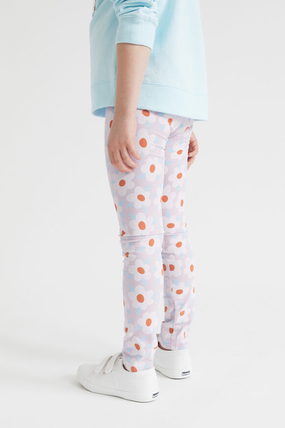 Floral Legging  Orchid  hi-res
