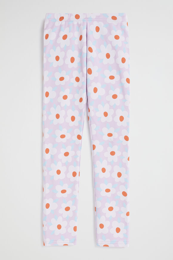 Floral Legging  Orchid  hi-res