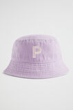 Initial Emb Bucket Hat  P  hi-res