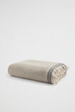 Pia Waffle Coverlet  Stone  hi-res