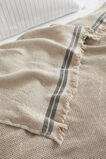 Pia Waffle Coverlet  Stone  hi-res