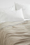 Pia Waffle Coverlet  Stone  hi-res