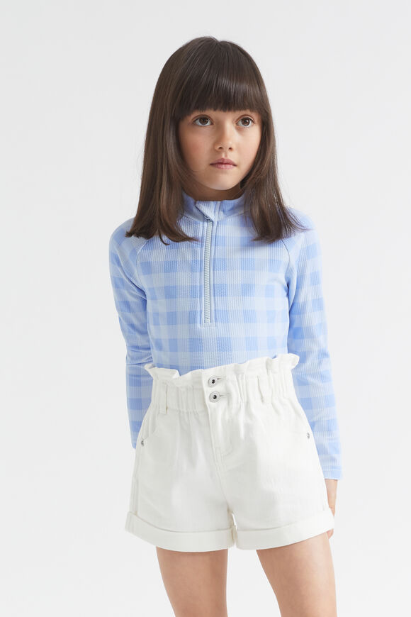 Gingham Rashsuit  Blue Iris  hi-res