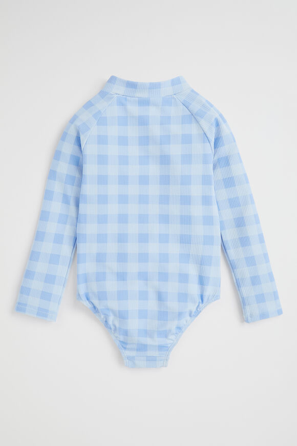 Gingham Rashsuit  Blue Iris  hi-res