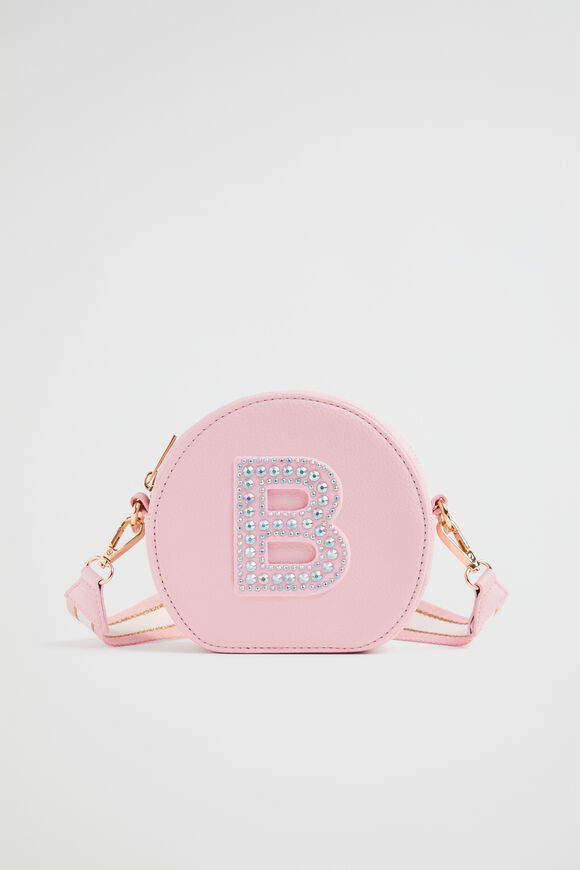 Circle Jewel Initial Bag  B  hi-res