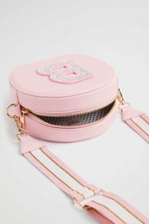 Circle Jewel Initial Bag  B  hi-res