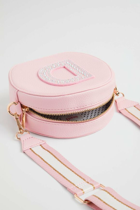 Circle Jewel Initial Bag  D  hi-res