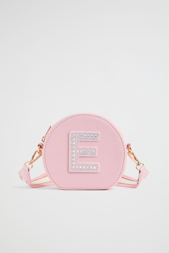 Circle Jewel Initial Bag  E  hi-res