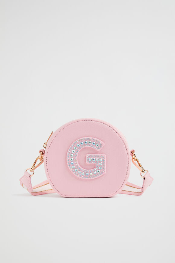 Circle Jewel Initial Bag  G  hi-res