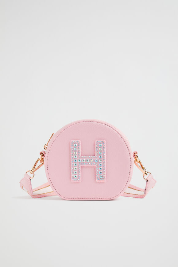 Circle Jewel Initial Bag  H  hi-res