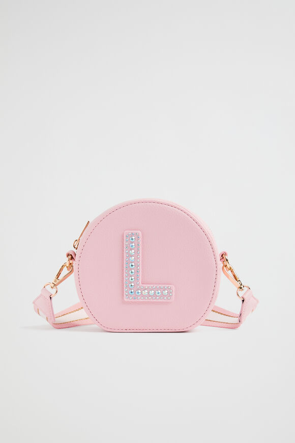 Circle Jewel Initial Bag  L  hi-res