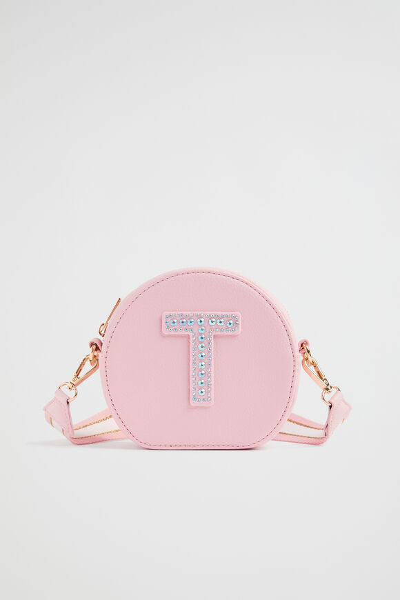 Circle Jewel Initial Bag  T  hi-res