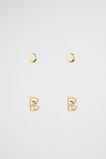 Initial Stud Earring  B  hi-res