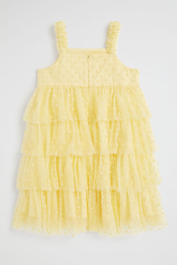Polka Dot Tiered Dress  Buttercup  hi-res