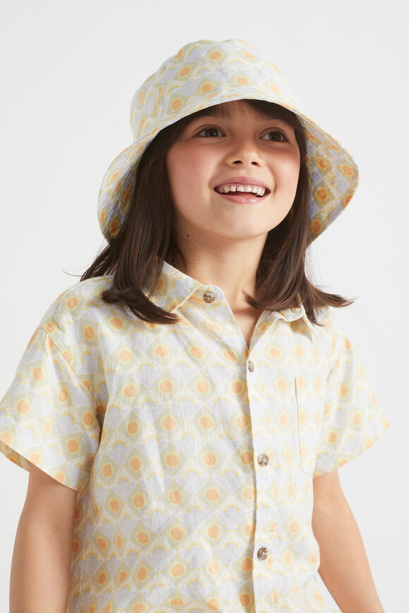 Linen Bucket Hat  Multi  hi-res