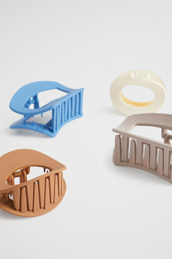 Oval Claw Pack  Soft Cobalt  hi-res