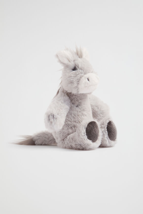 Diego the Donkey Rattle  Grey  hi-res