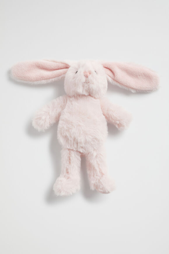 Pixie Bunny Rattle  Pink  hi-res
