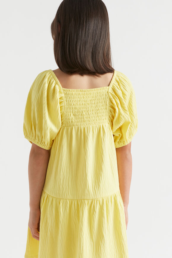 Textured Cotton Dress  Sunshine  hi-res