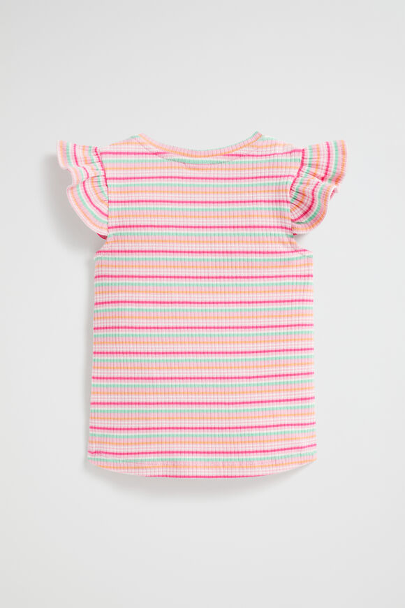 Rib Frill Tank  Multi  hi-res