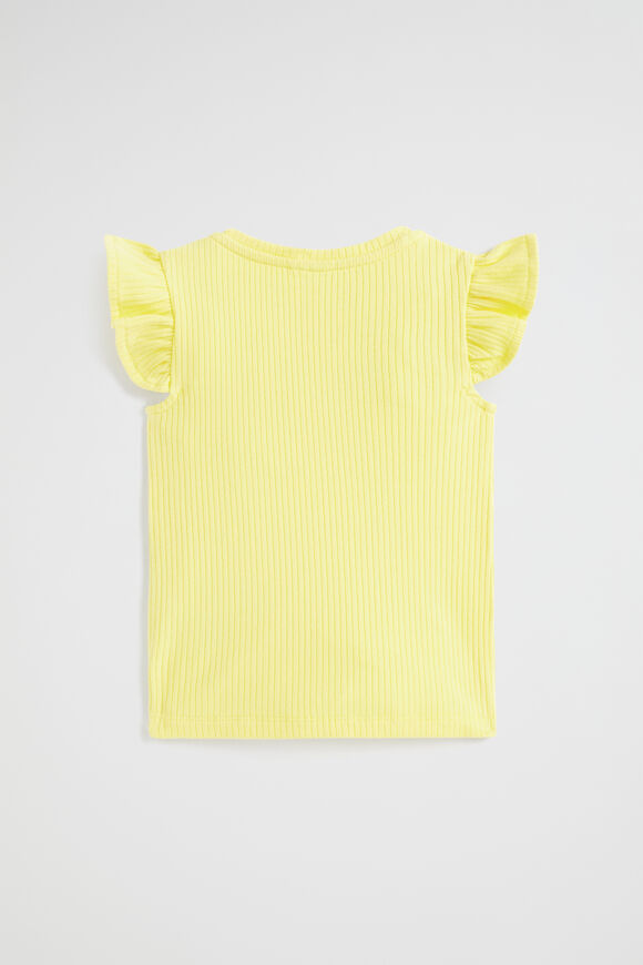 Rib Frill Tank  Sunshine  hi-res