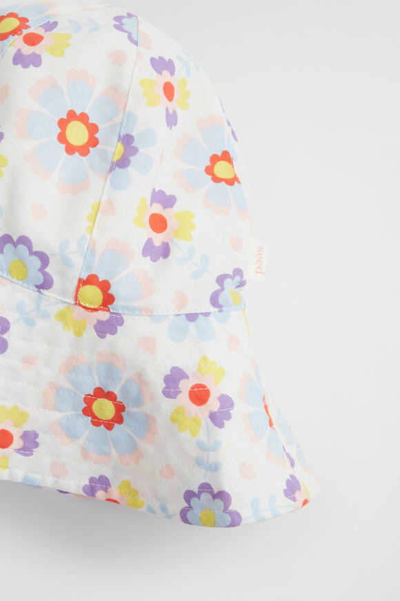 Floral Bucket Hat  Multi  hi-res
