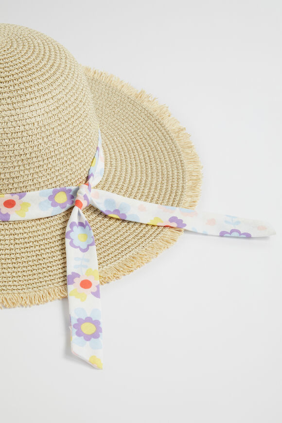 Metallic Floppy Hat  Multi  hi-res