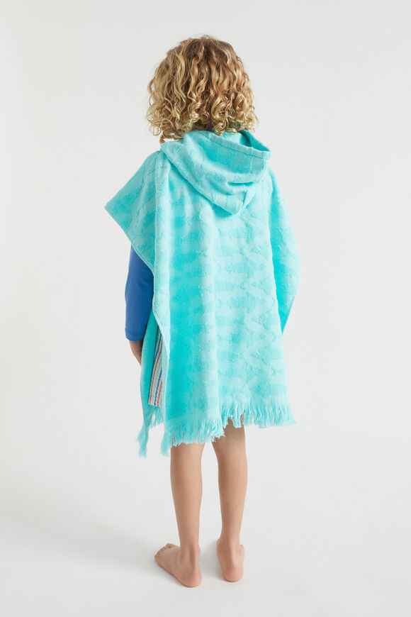 Shark Terry Poncho  Island Green  hi-res