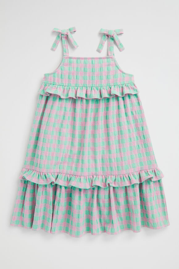 Gingham Dress  Candy Pink  hi-res