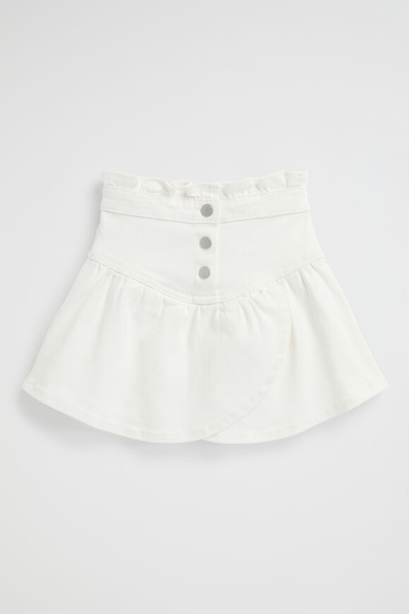 Denim Skirt  Vintage White Wash  hi-res