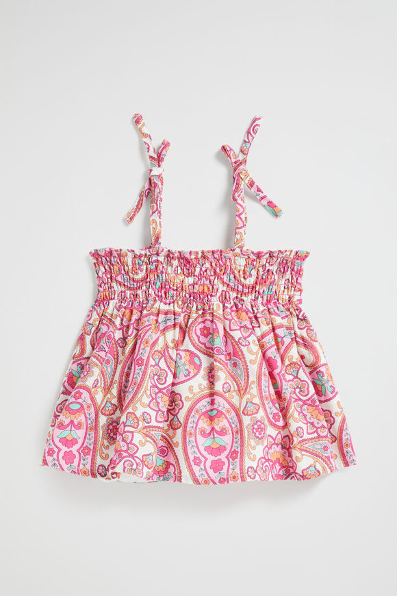 Paisley Top  Fuchsia  hi-res
