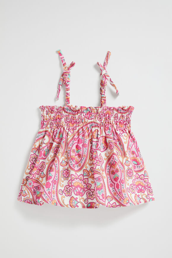 Paisley Top  Fuchsia  hi-res