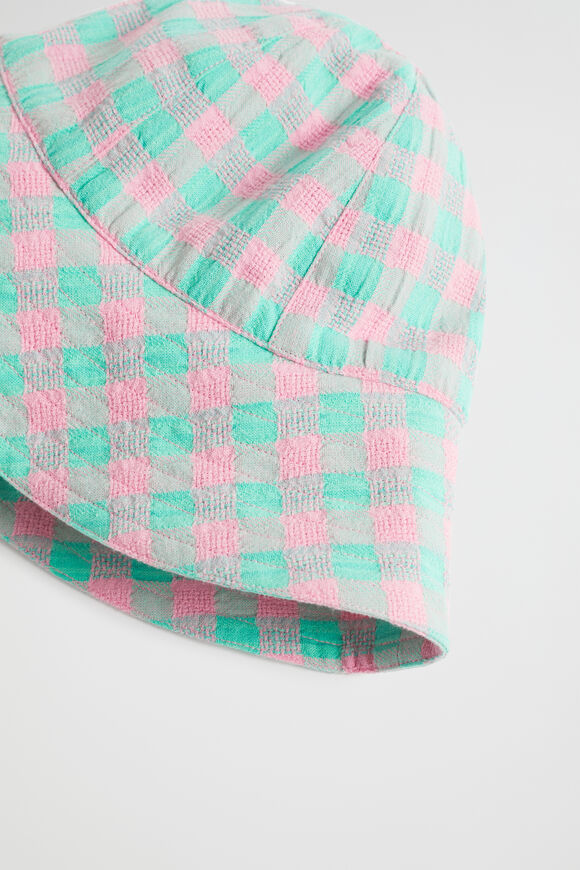 Check Bucket Hat  Multi  hi-res
