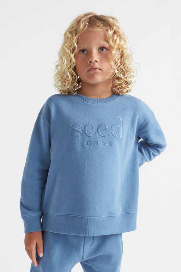Core Logo Sweat  Blueberry  hi-res