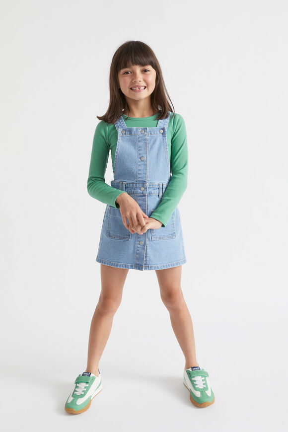 Denim Pinafore  Original Indigo  hi-res