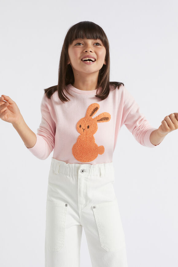 Bunny Knit  Dusty Rose  hi-res