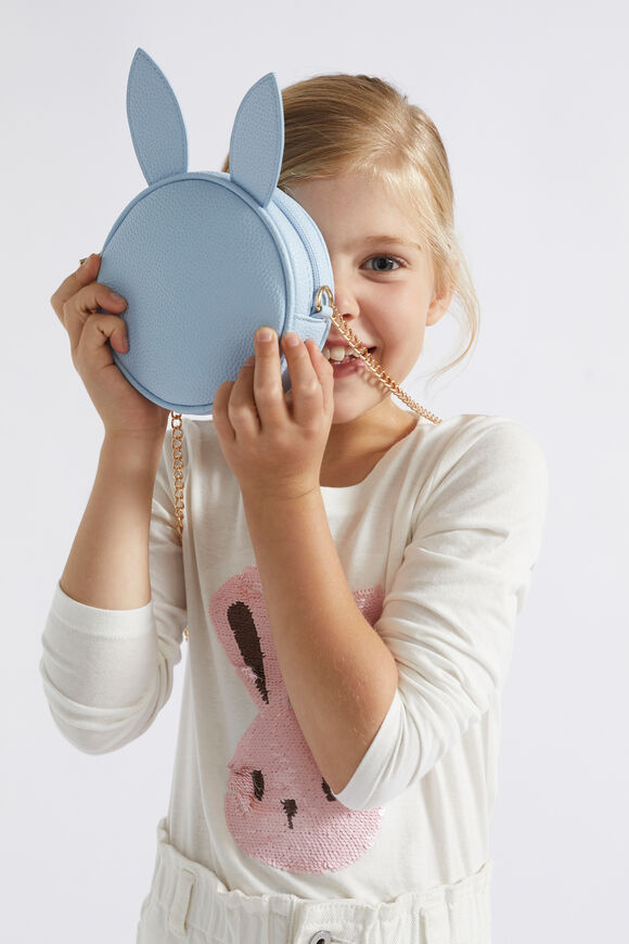 Circle Bunny Bag  Baby Blue  hi-res