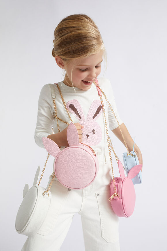 Circle Bunny Bag  Dusty Rose  hi-res