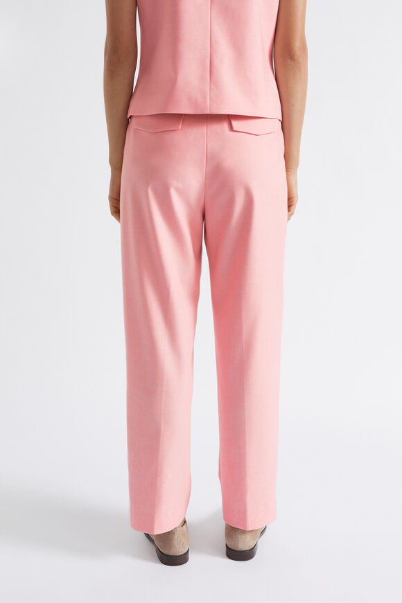 Pleat Front Trouser  Pale Peony Crossdye  hi-res
