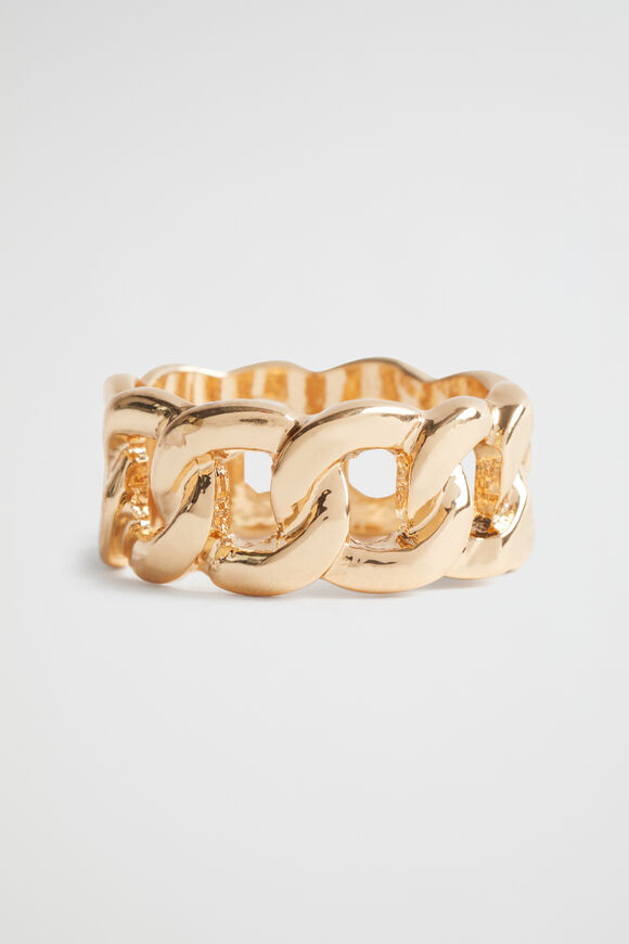 Chain Ring  Gold  hi-res