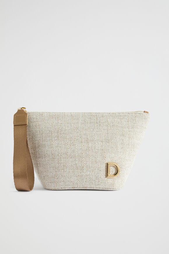 Alphabet Make Up Bag  D  hi-res