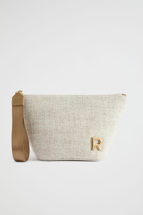 Alphabet Make Up Bag  R  hi-res
