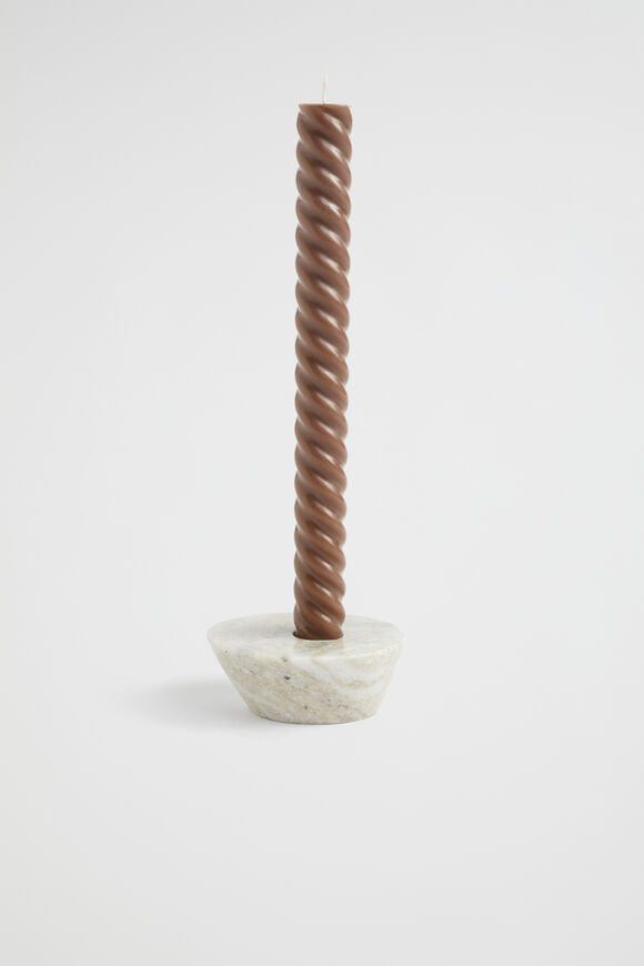 Twist Candle Set of 2  Ginger  hi-res
